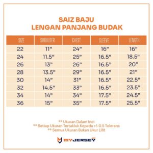 RN Kids Lengan Panjang