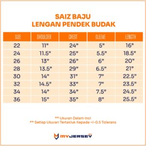 RN Kids Lengan Pendek