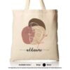 TOTE BAG 01 ABSTRACT 01 Mockup Biege