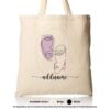 TOTE BAG 01 ABSTRACT 02 Mockup Biege