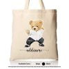 Tote Bag 01 Teady Bear 42 Mockup Biege