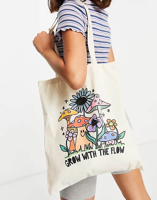 Tote Bag with model