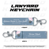 Lanyard Keychain Wedding LKW113 Poster Website