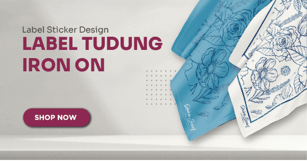 WEBSITE BANNER STICKER Label Tudung 1