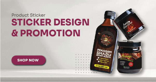 WEBSITE BANNER STICKER Sticker