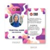 ID Card Design IDC116 3