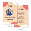 ID Card Design IDC159 3