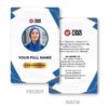 ID Card Design IDC163 3