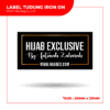 LABEL TUDUNG IRON ON LT002 02 x1