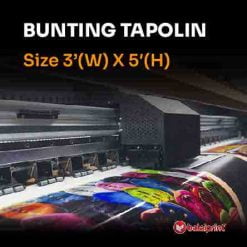 Bunting 3'(W) x 5'(H)
