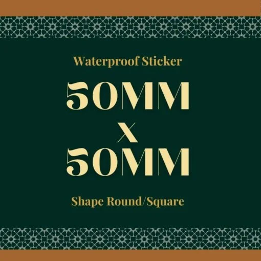 Waterproof Sticker