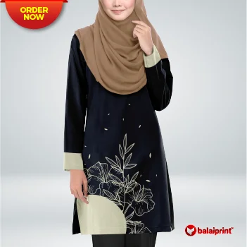 Jersey Muslimah JM42 #NavyBlue