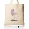 TOTE BAG 01 ABSTRACT 02 Mockup Biege