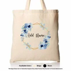 Tote Bag #01 Flower Frame_01