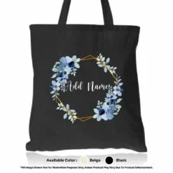Alternative view of Tote Bag #01 Flower Frame_01