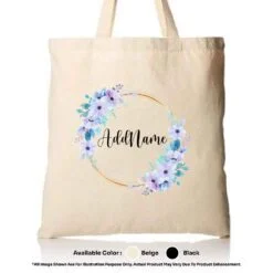 Tote Bag #01 Flower Frame_06