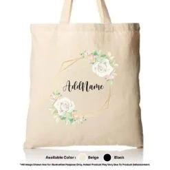 Tote Bag #01 Flower Frame_10