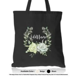 Alternative view of Tote Bag #01 Flower Frame_12