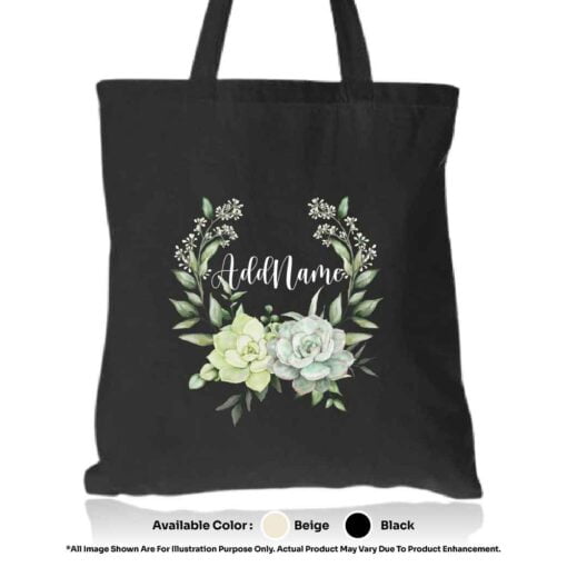 Tote Bag #01 Flower Frame_12 - Image 2
