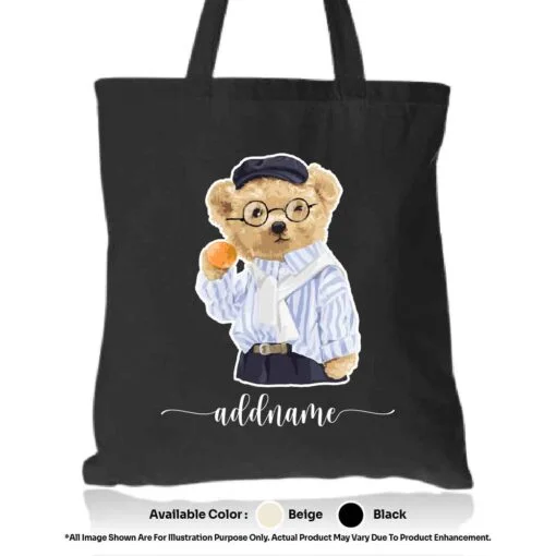Tote bag #01 Teddy Bear_12 - Image 2