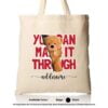 Tote Bag 01 Teady Bear 13 Mockup Biege