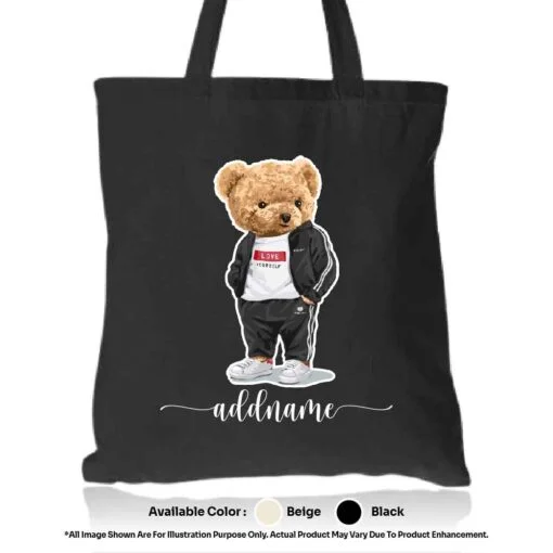 Tote bag #01 Teddy Bear_16 - Image 2