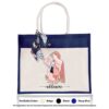 Jute Bag A3L 01 Muslimah 03 Mockup Navy Blue