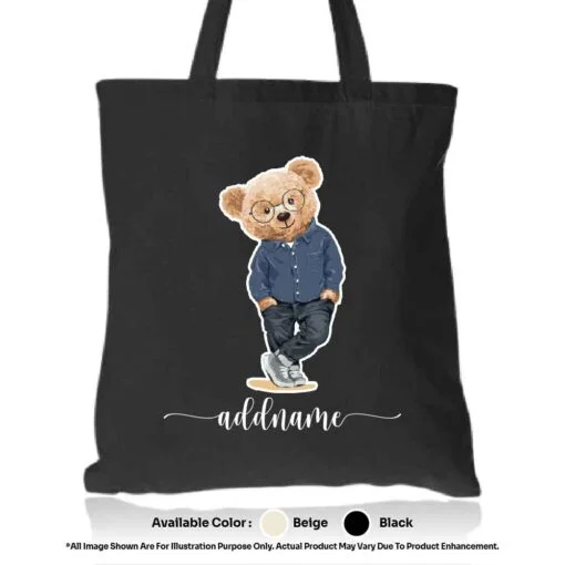 Tote bag #01 Teddy Bear_19 - Image 2