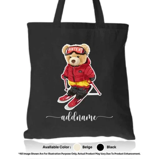 Tote bag #01 Teddy Bear_20 - Image 2