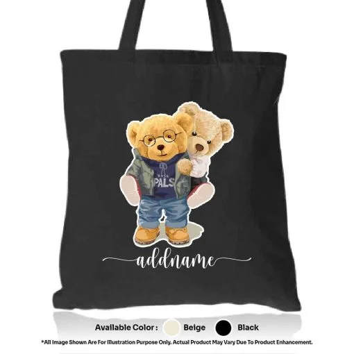 Tote bag #01 Teddy Bear_33 - Image 2