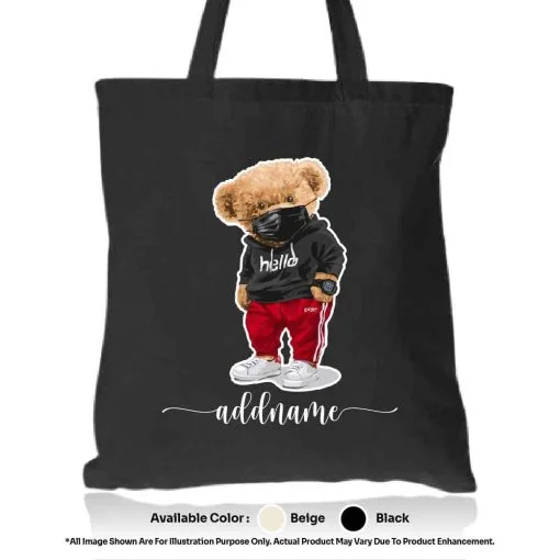 Tote bag #01 Teddy Bear_49 - Image 2