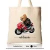 Tote Bag 01 Teady Bear 61 Mockup Biege