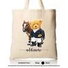 Tote Bag 01 Teady Bear 64 Mockup Biege