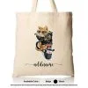 Tote Bag 01 Teady Bear 66 Mockup Biege
