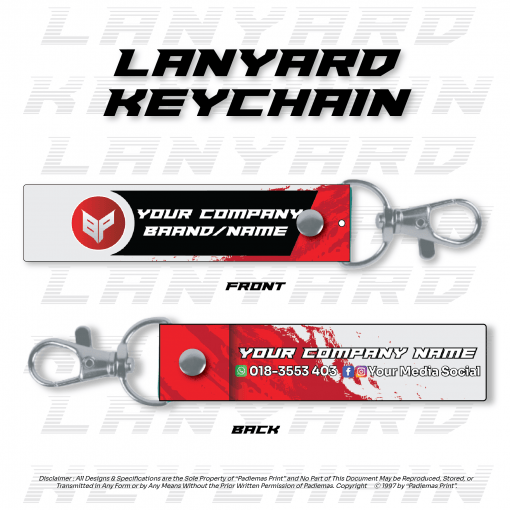 Lanyard Keychain LK101 Poster Website