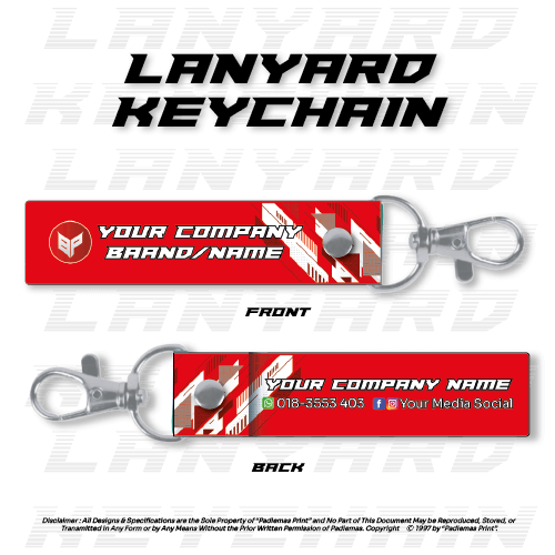 Lanyard Keychain LK104 Poster Website