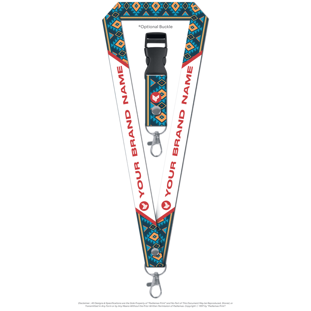 Dye Sublimation Lanyard - 1/2 inch - DSPOLY12 - IdeaStage Promotional  Products