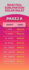 Poster Price Table 01