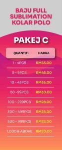Poster Price Table 03