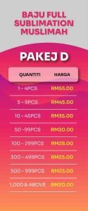 Poster Price Table 04