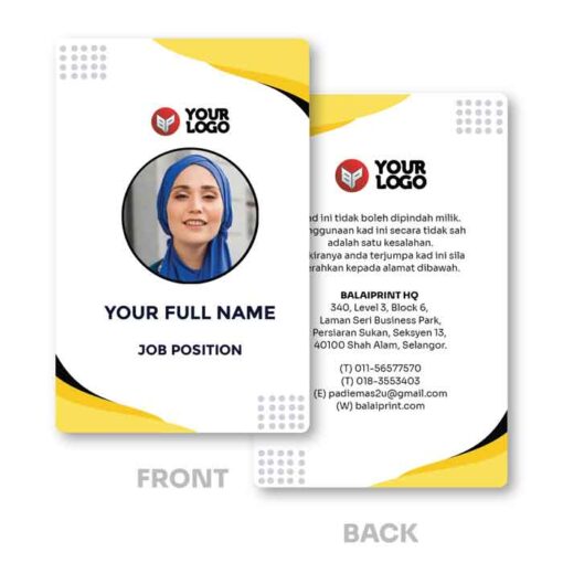 ID Card Design IDC007 3