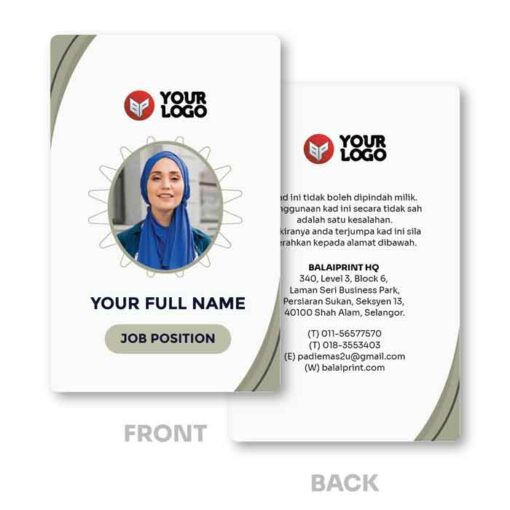 ID Card Design IDC011 3