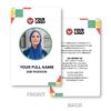 ID Card Design IDC045 3