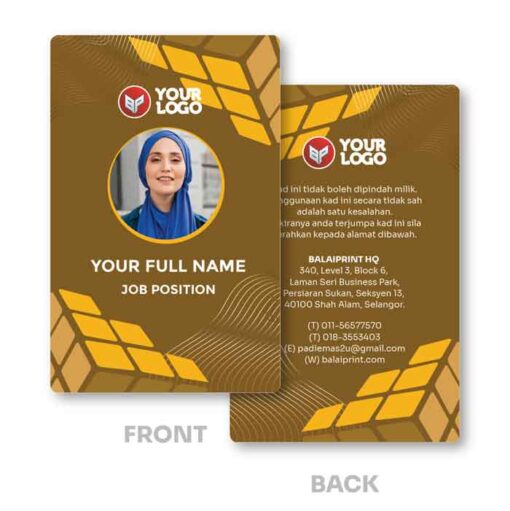 ID Card Design IDC138 3