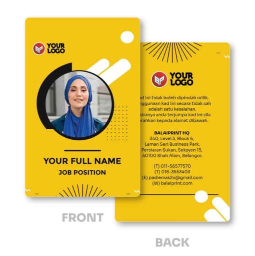 ID Card Design IDC152 3