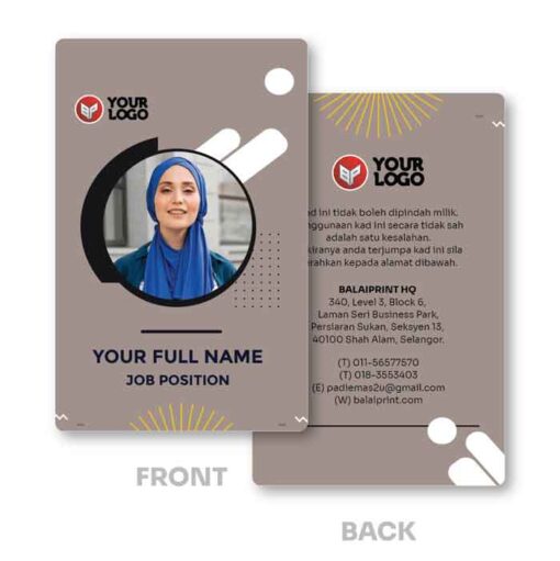 ID Card Design IDC153 3