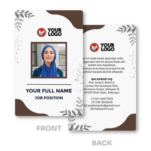 ID Card Design IDC155 3