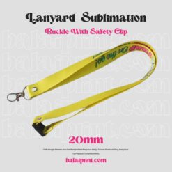LANYARD 20MM SAFETY CLIP