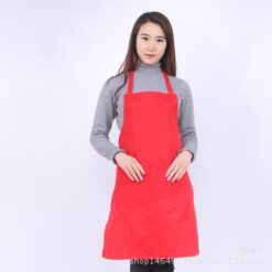 Apron Polyester Red