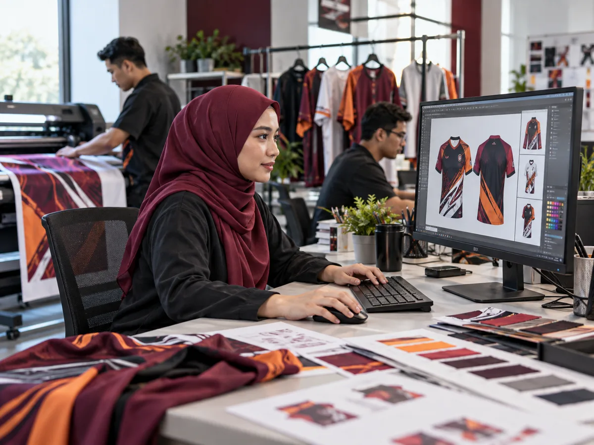Ilustrasi kerjaya: Graphic Designer